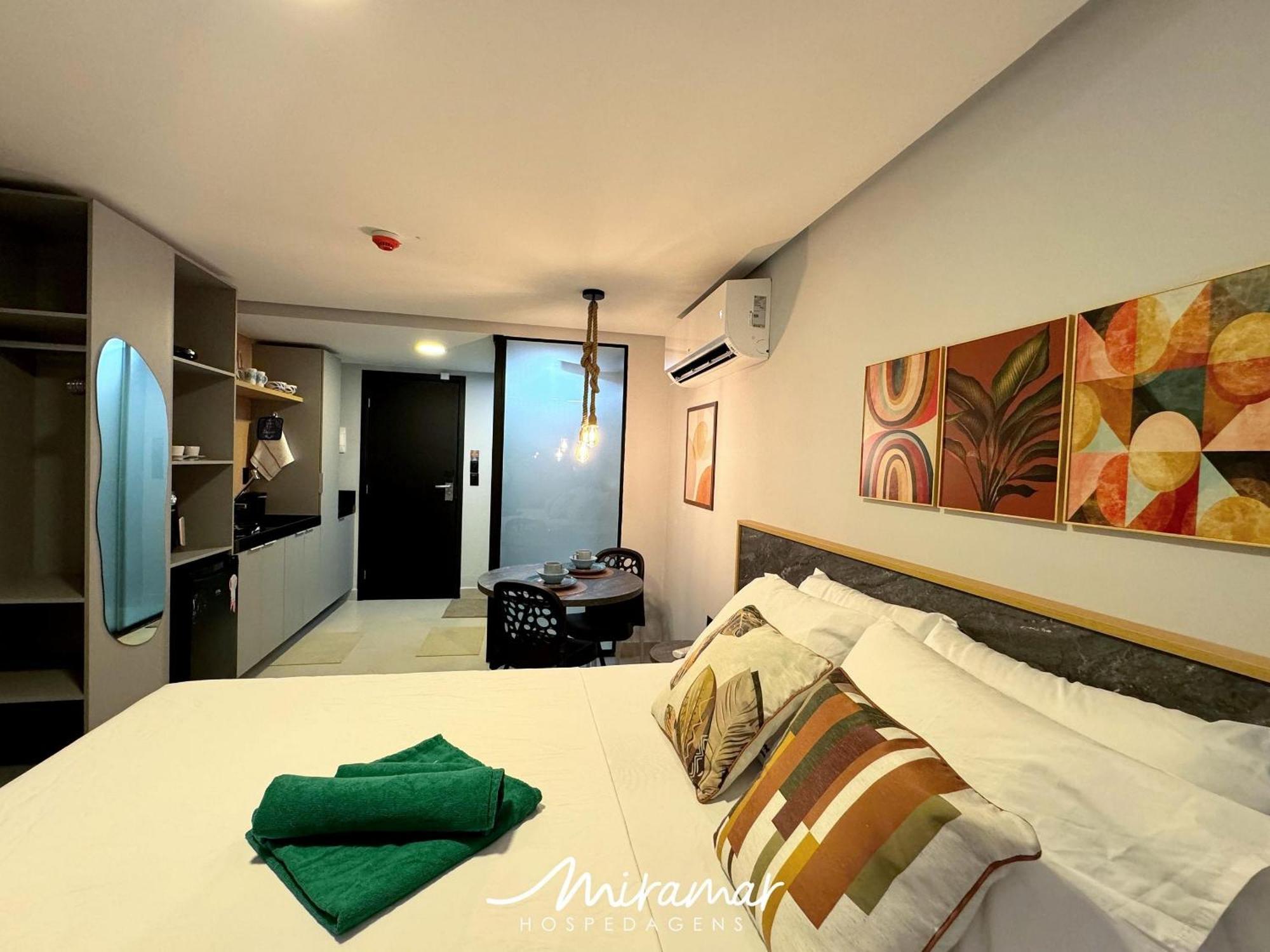 Alta Garden- Pe Na Areia-miramar Hospedagens Apartamento